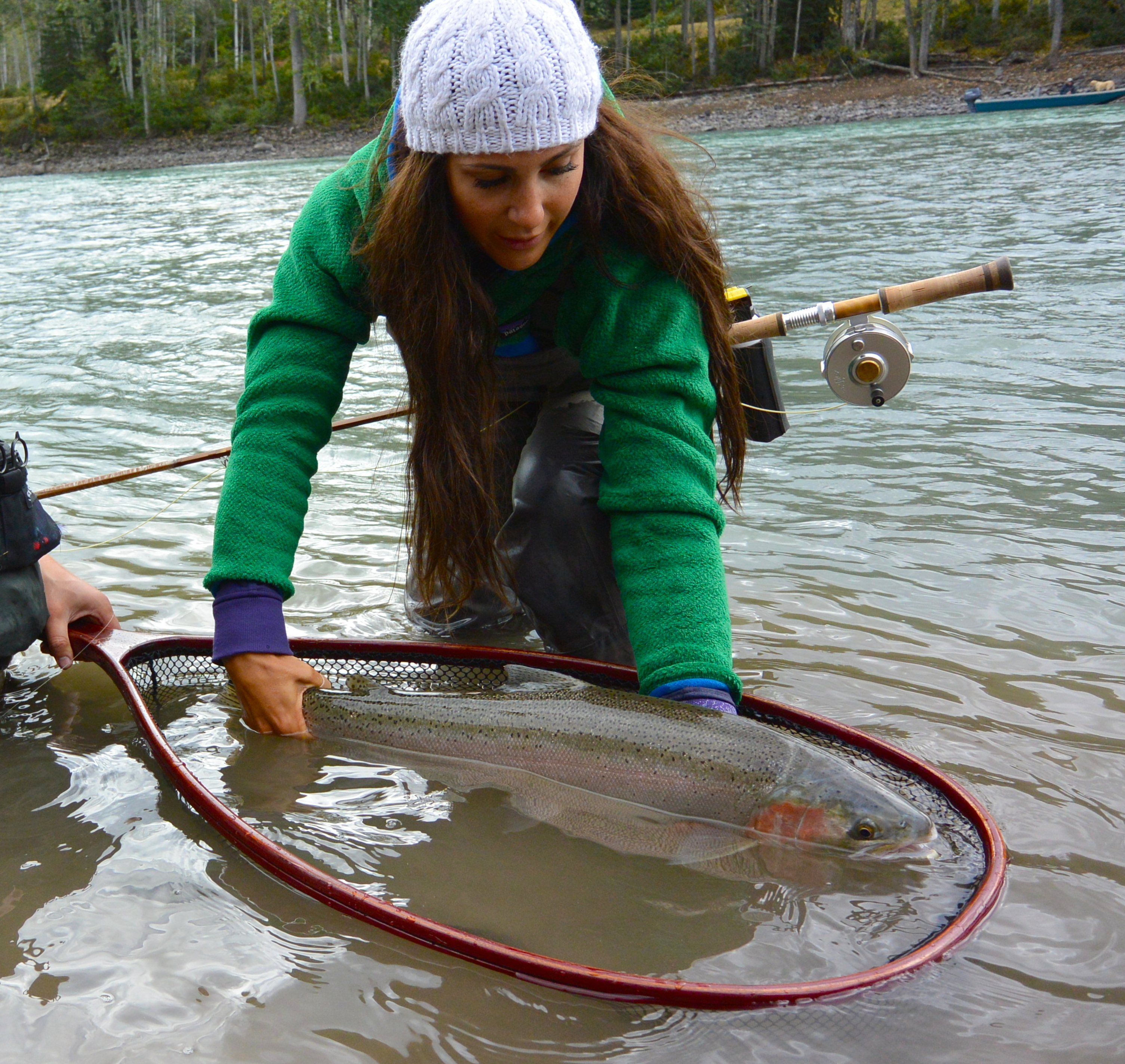 April Vokey Talks Wild Steelhead Release with Andy Danylchuk - Fly